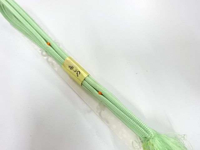 未使用品　正絹　手組帯締め